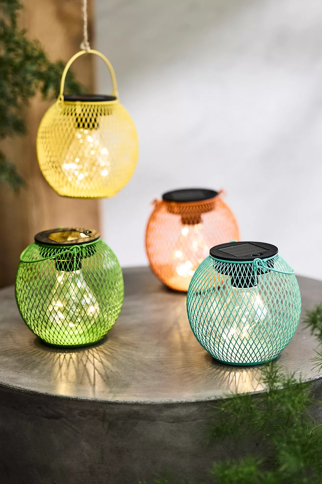 Solar Cage Outdoor Lantern | Terrain