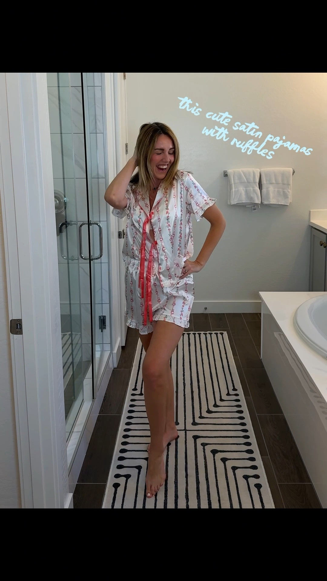 ok but this Ekouaer satin pj set is giving EVERYTHING 🌸✨ the bow & floral print, the ruffle hem shorts, the matching robe — it’s the cutest little sleep set and it’s SO affordable 😍 perfect for lounging, gifting, or just feeling pretty at home 💕

#saténpajamas #ekouaer #pajamset #satinpjs #cutepajamas #floralpajamas #bowprint #rufflepjs #loungewearset #affordableloungewear #sleepaesthetic #pajamaseason #girlyloungewear #matchingpjset #satinrobe #giftsforher #cozygirlera #sleepyset #loungewearfashion #LTKfind
