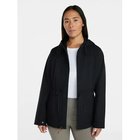Ozark Trail Women's and Women's Plus Rain Jacket, Sizes XS-2X | Walmart (US)