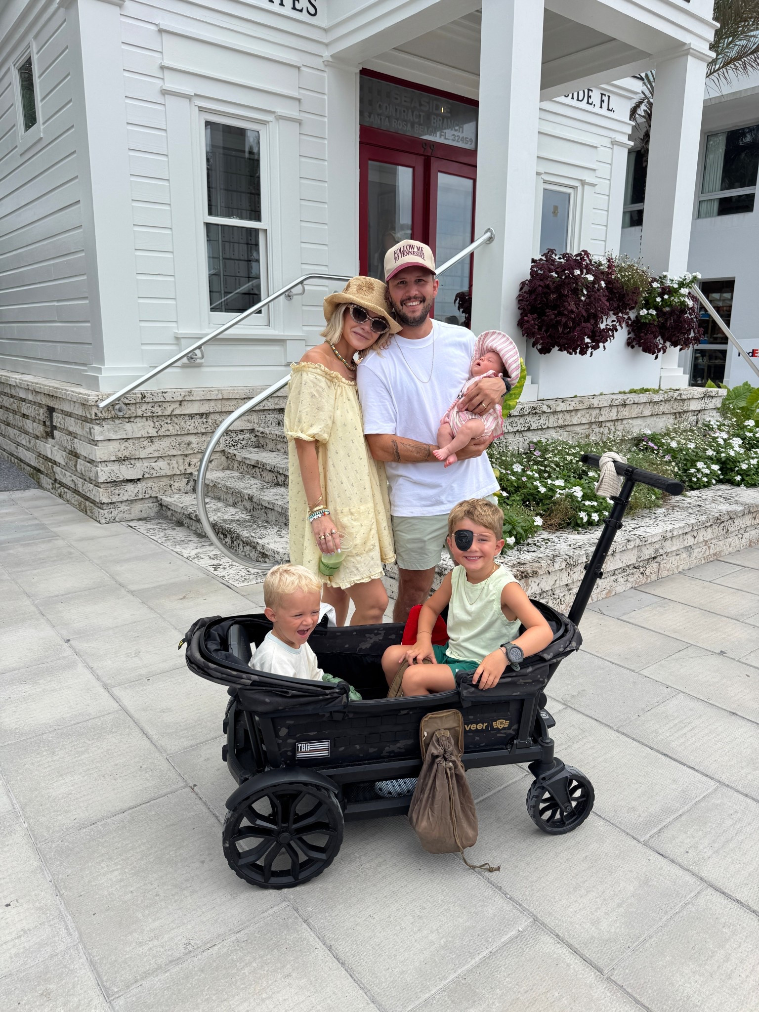 Our beach town setup! This wagon was perfect for both of the boys! 

#LTKKids #LTKFamily
