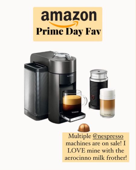 Nespresso machines! One of my fav amazon prime day finds! - amazon prime find - amazon prime deals - amazon home - nespresso coffee maker - coffee maker sale - sale of the day - deal of the day 

#LTKunder100 #LTKhome #LTKsalealert