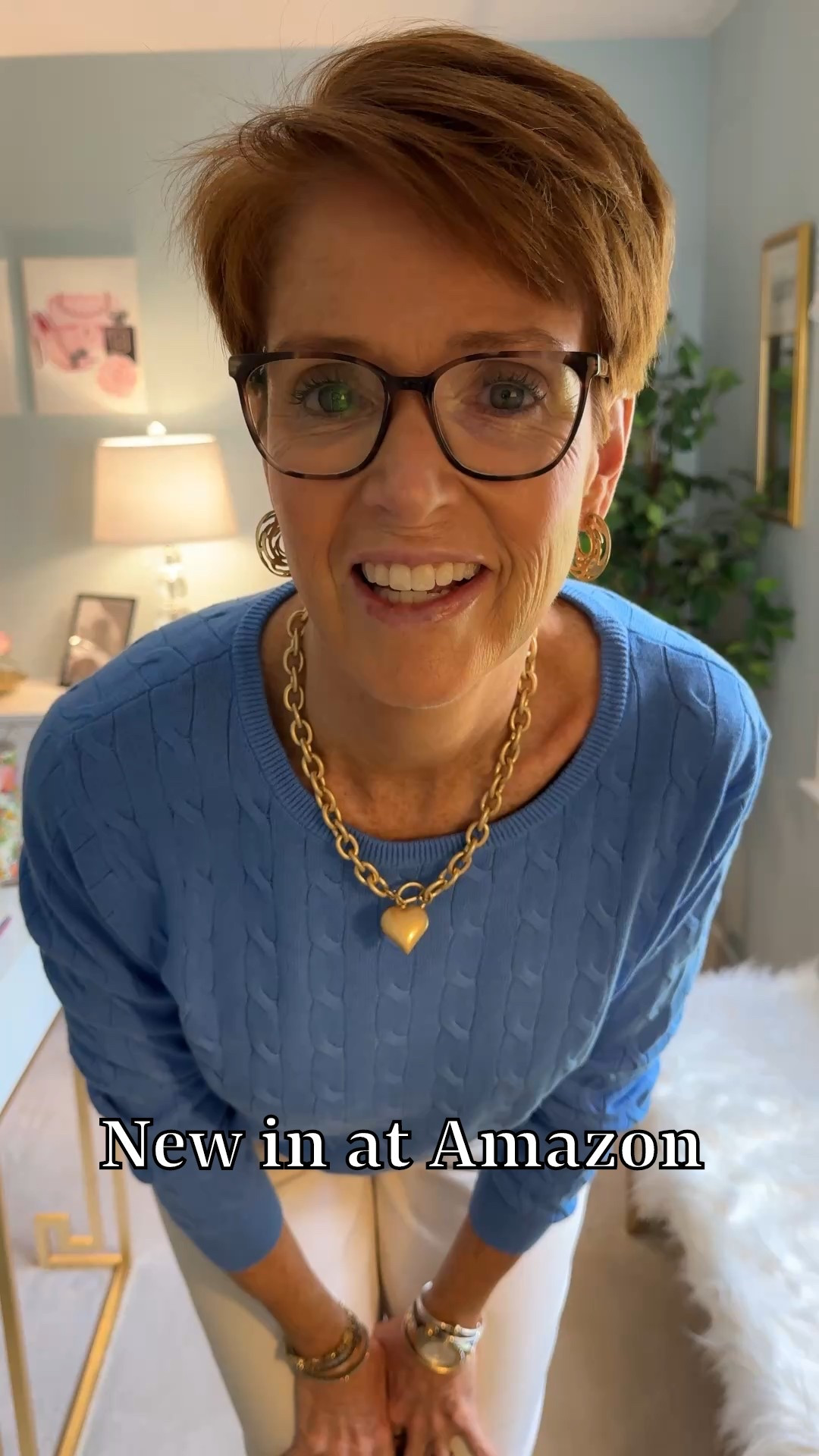 Hi friend! 👋 Thanks for your support! I’m so glad you’re here!
If you're tall, over 40, or just tired of fashion that doesn’t fit your life, you’re in the right place. I share classic, elevated outfit formulas that actually work on tall women (I’m 6’1” for reference!) and help you feel confident getting dressed again.
I am your resource for timeless, elevated fashion for women over 40 (and tall women)
Age: 55
Height: 6’1”
Tops: S/M
Bottoms: 8/10
Dresses: 8/M

Sizing for this video : 
Amazon blue cable knit sweater size large
Madewell white jeans size 29

Over 50 fashion, tall fashion, workwear, everyday outfits, timeless outfits, Classic Outfits, classic style, cable knit sweater, white Levi’s, everyday casual, elevated casual style, Amazon finds, Amazon style, affordable closet staples, Madewell denim, white denim 

#LTKFindsUnder100 #LTKSummerEdit #LTKStyleTip