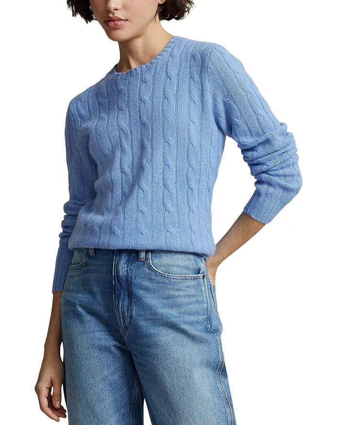 Cable Knit Cashmere Sweater | Bloomingdale's (US)