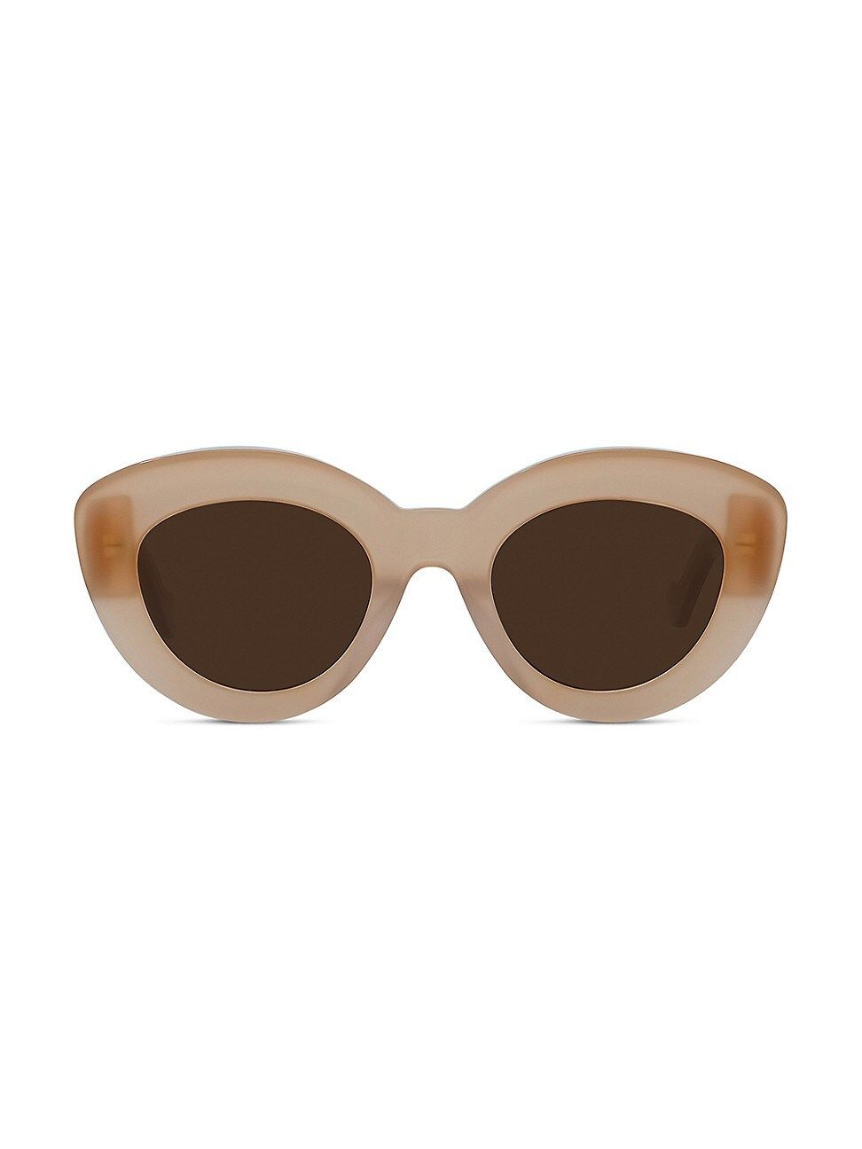 Loewe Women's 50MM Oversized Cat Eye Sunglasses - Black | Saks Fifth Avenue