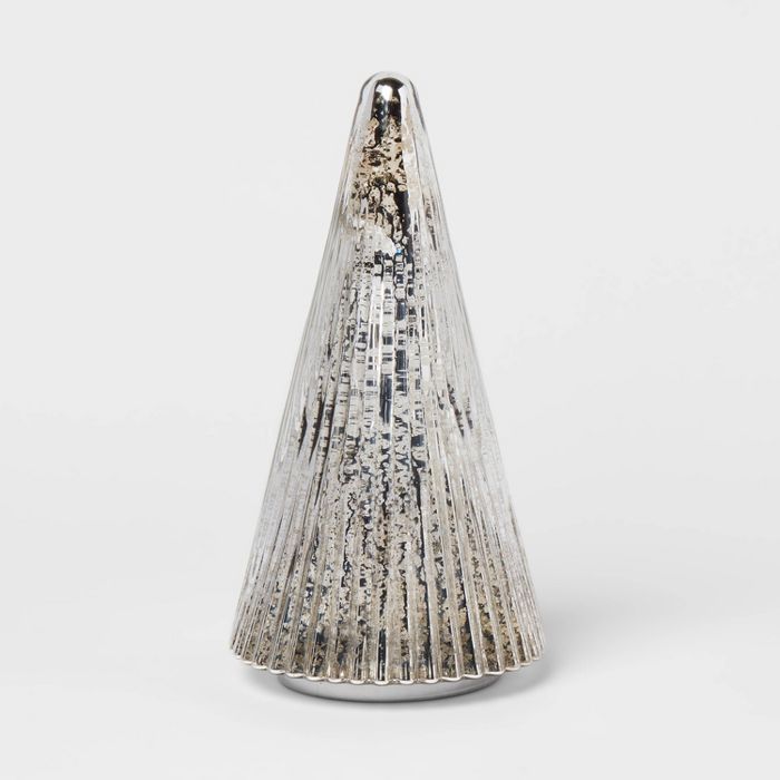 13" Decorative Glass Tree Silver - Opalhouse™ | Target