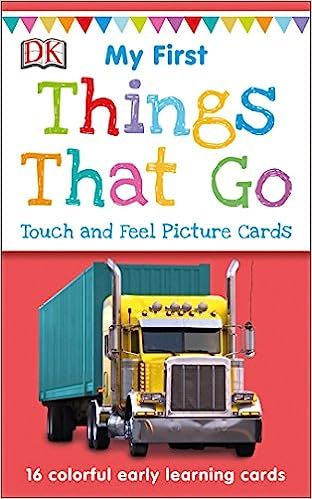 My First Touch and Feel Picture Cards: Things That Go (My 1st T&F Picture Cards) | Amazon (US)