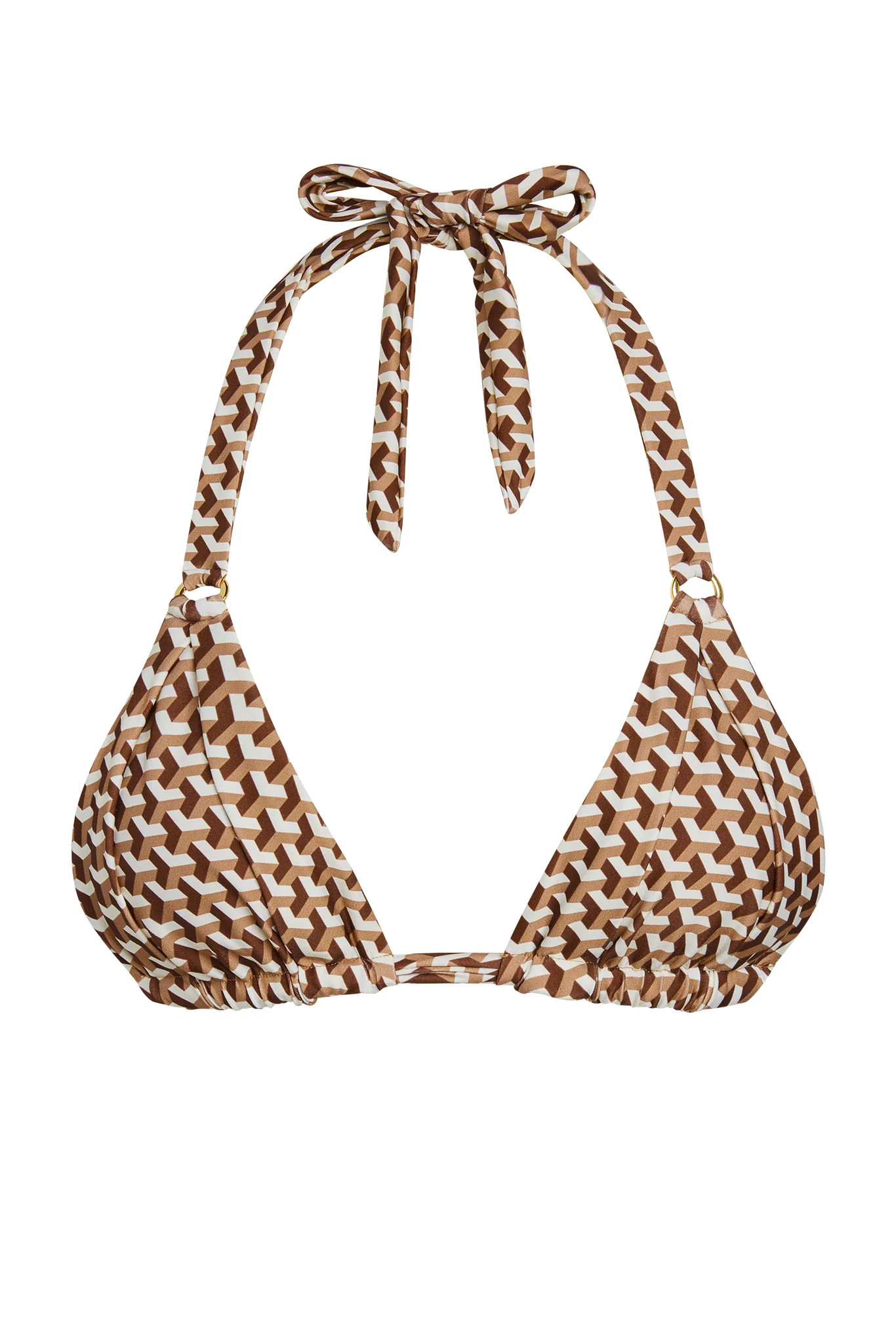 Morocco Top - Husk Geo | Monday Swimwear