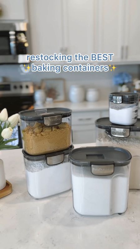 🌟 Kitchen Organization Delight! 🌟 Let me spill the beans on my favorite kitchen hack – my fabulous organization set! 🍽️I got this set almost 2 years ago for Christmas and it is my absolute favorite thing in my kitchen. Each container is specific to what it holds and has functions for those things.
Grab Yours Here: https://amzn.to/3xWq3Sc

Like, Brown Sugar with a terracotta stone. Flour container with leveling – it's like magic for bakers! 🍰 Not only are they super functional, but they're also aesthetically pleasing. Seriously, these containers could be kitchen decor on their own! 🎨 Plus, they're thick and super solid, the best containers I have ever owned. No more flimsy plastic nonsense for me! 🚫

Say goodbye to cluttered cabinets and hello to organized bliss! 🌈 From pasta to snacks, everything has its place, making cooking and baking a breeze. 🍝 So if you're looking to level up your kitchen game, I highly recommend investing in some quality organization containers. Your future self will thank you! 🙌 #kitchengoals #kitchenorganization #organizedkitchen #pantryorganization #kitchenorganizer #kitchenorganizing #amazonfinds #founditonamazon #amazonfind #amazonkitchenfinds

#LTKVideo #LTKGiftGuide #LTKhome