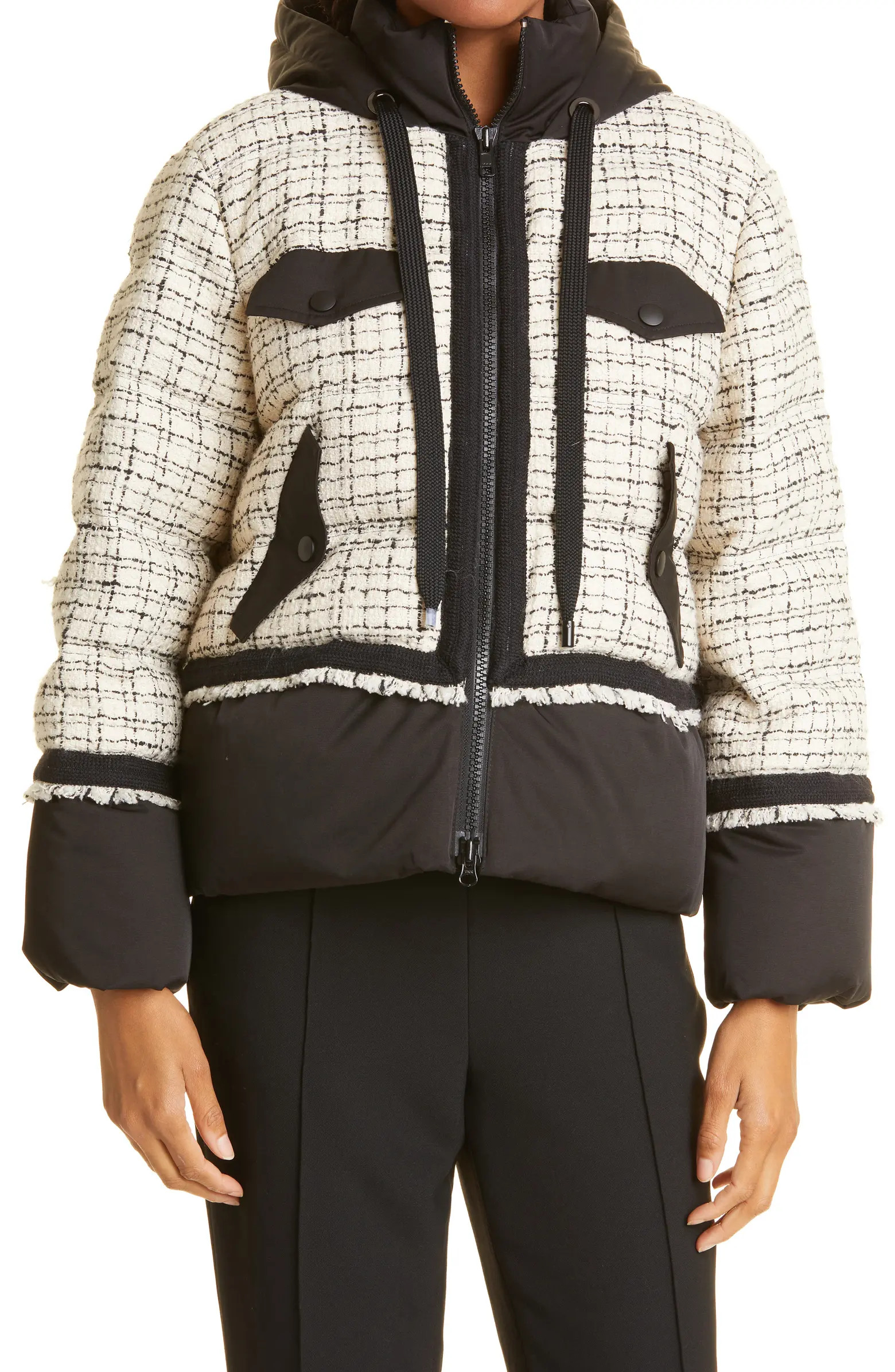 Veronica Beard Camrose Hooded Jacket | Nordstrom | Nordstrom
