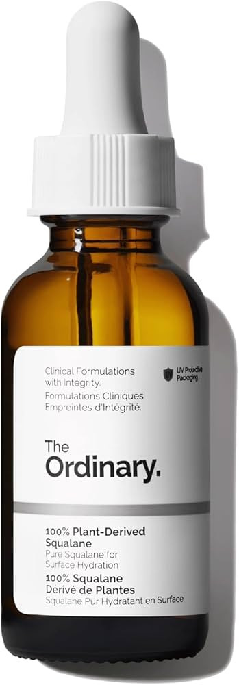 The Ordinary 100% Plant-Derived Squalane, for Skin and Hair, Lightweight Hydration, and Moisture ... | Amazon (US)