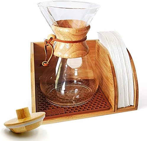 HEXNUB – Organizer Stand with Lid, Compatible with Chemex Coffee Makers, Fits Collar and Handle... | Amazon (US)