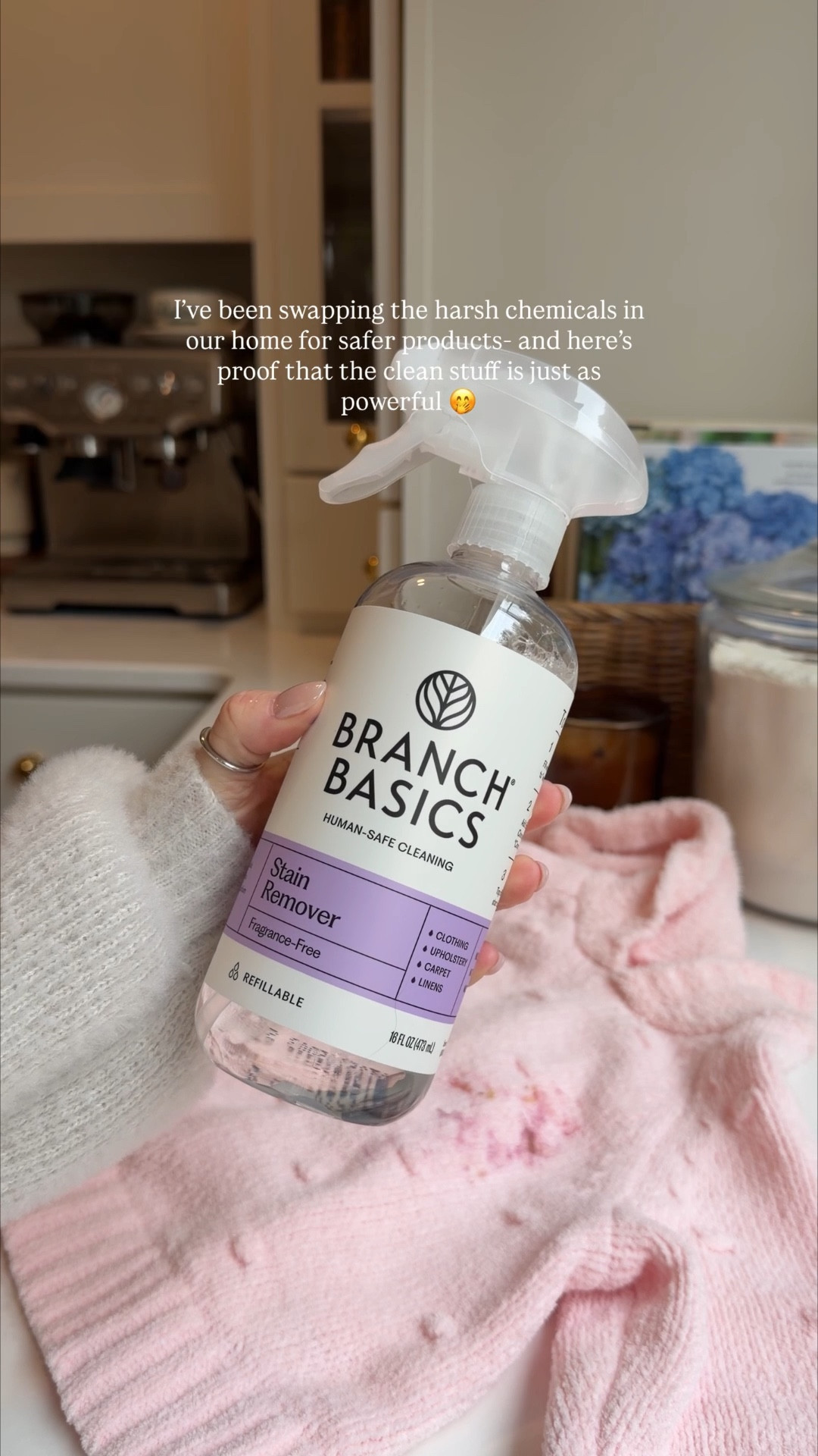 Non-toxic stain remover and upholstery cleaner! 

Proof that the safe stuff is just as effective!

#LTKHome