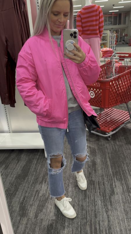 The cutest hot pink items for Valentines Day and the spring. This jacket has been a nonstop since I bought it  