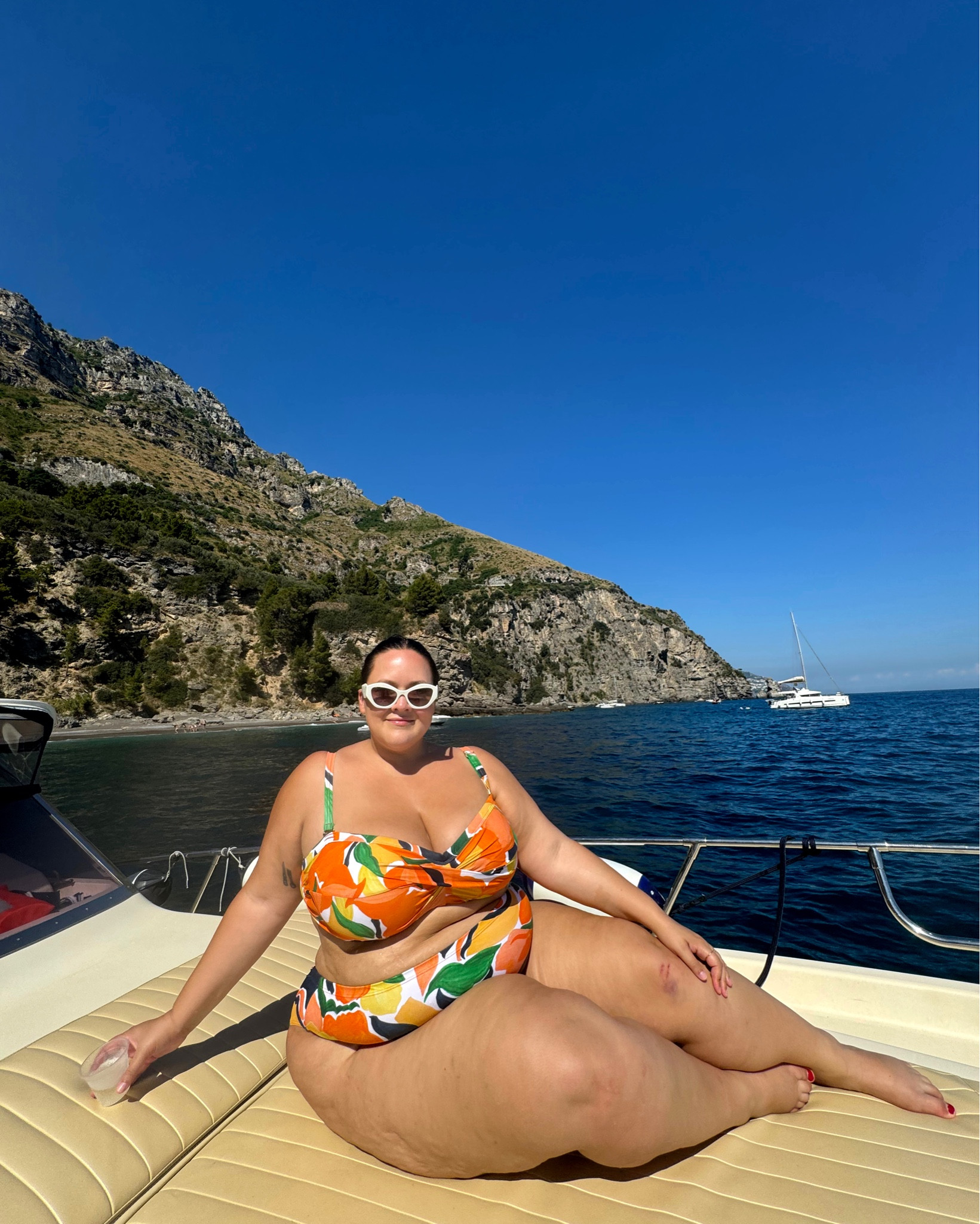 A little bright citrus number with supportive straps and coverage but not too much. 

#LTKTravel #LTKPlusSize