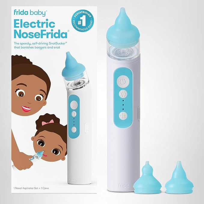 Frida Baby Electric NoseFrida Nasal Aspirator for Baby, Nose Sucker for Baby & Toddler, Upgraded ... | Amazon (US)