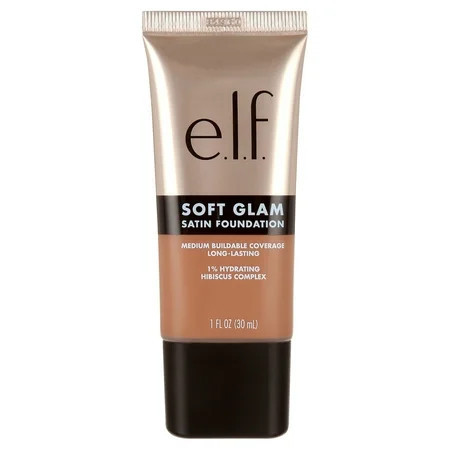 e.l.f. Soft Glam Satin Foundation 51 Deep Cool 1 fl oz | Walmart (US)