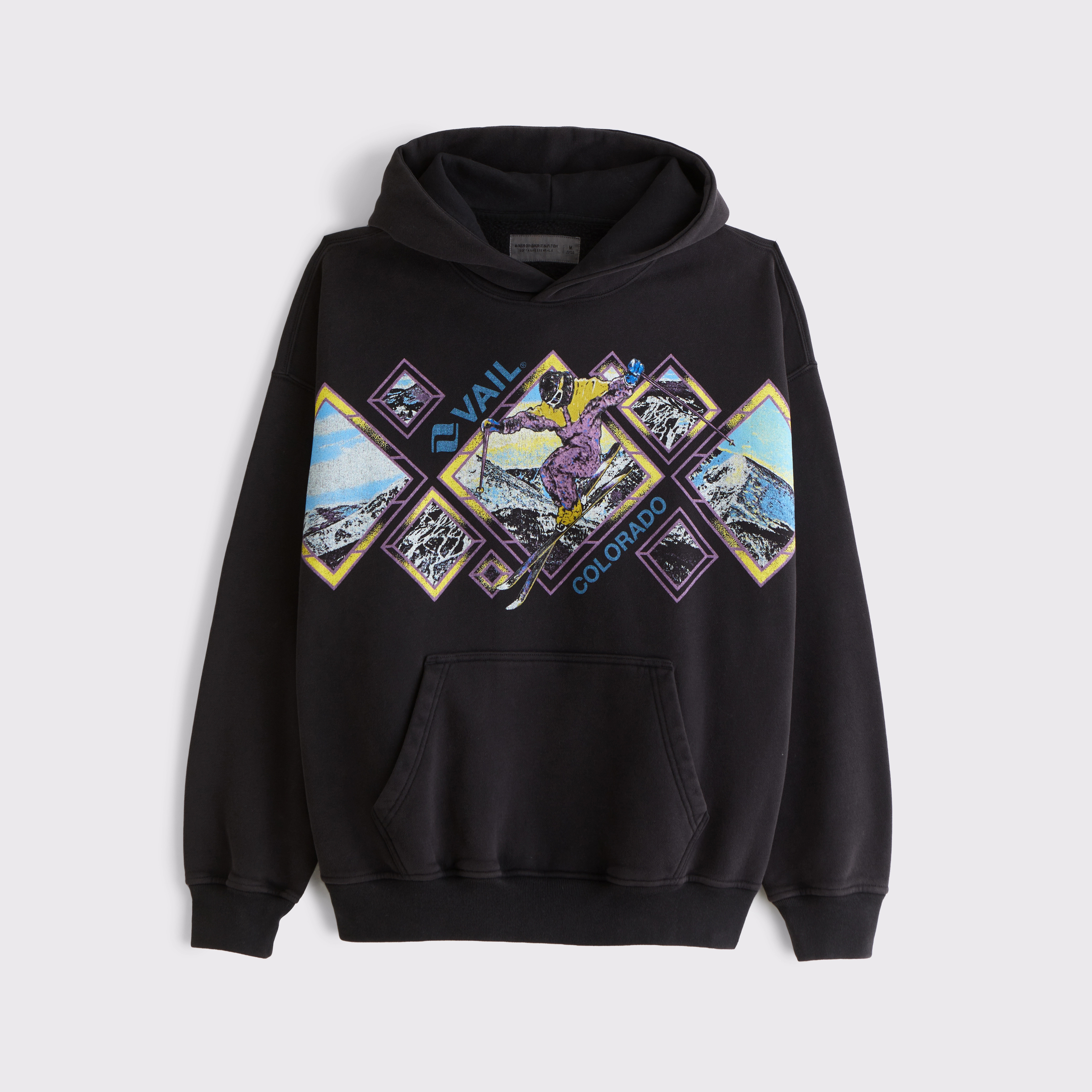 Vail Graphic Popover Hoodie | Abercrombie & Fitch (US)