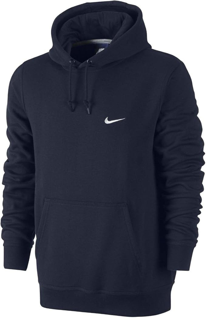 Nike Mens Club Pull Over Hooded Sweatshirt | Amazon (US)