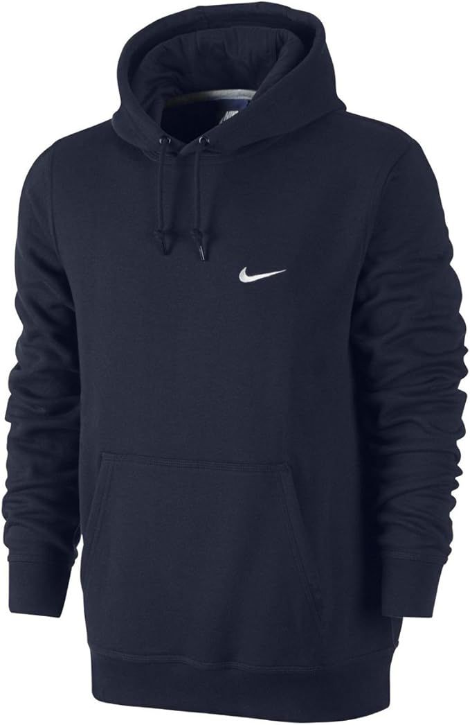Nike Mens Club Pull Over Hooded Sweatshirt | Amazon (US)