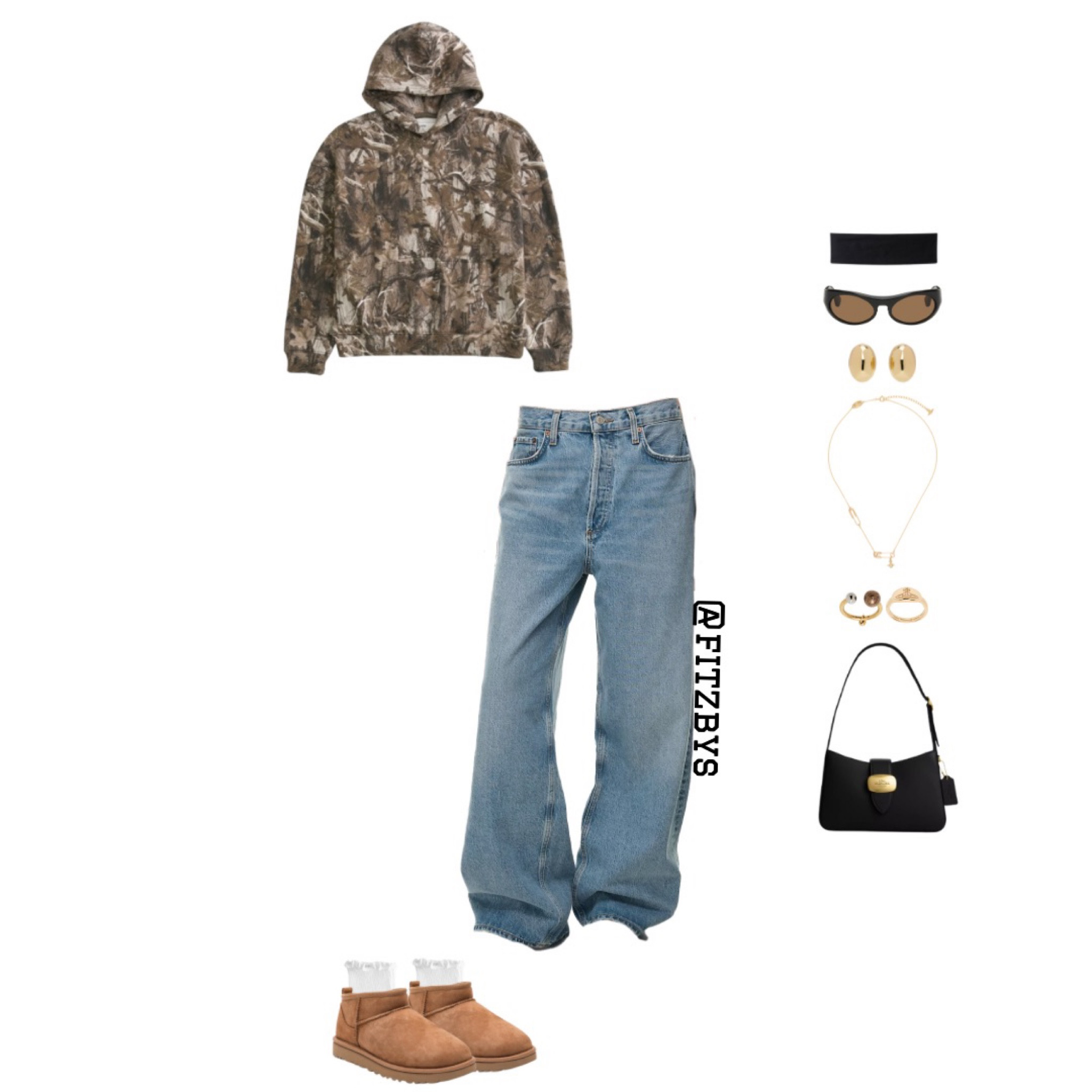 Viral camo hoodie outfit

hollister hoodie, hollister camo hoodie, jeans, baggy jeans, low rise jeans, dark wash jeans, blue jeans, uggs, ugg boots, ultra mini ugg boots, coach shoulder bag, gold jewelry, headband, black headband  fall clothes, fall outfits, vacation outfit, concert outfit, outfit idea, style tip, spring outfit. Cute top, cute outfit, Trendy outfit, 2024 outfit ideas, cute fall outfit. 

#virtualstylist #outfitideas #outfitinspo #trendyoutfits # fashion #cuteoutfit #falloutfit #hoodie #camo #baggyjeans #jeans  #fallclothes #fallstyle #cutefalloutfit #uggs

#LTKautumn #LTKcanada #LTKstyletip