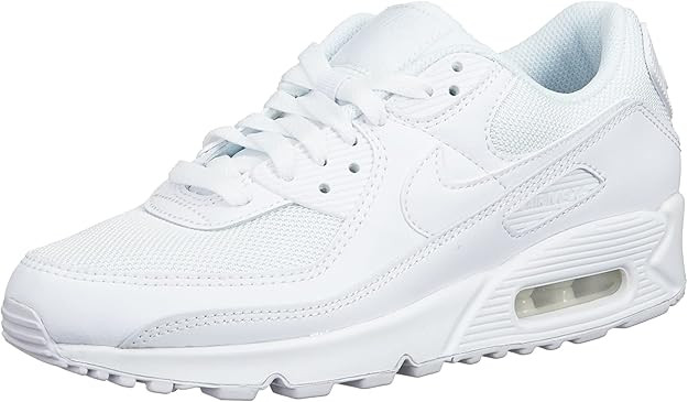 Nike Women's Air Max 90 White/Black-White (DH8010 101) | Amazon (US)