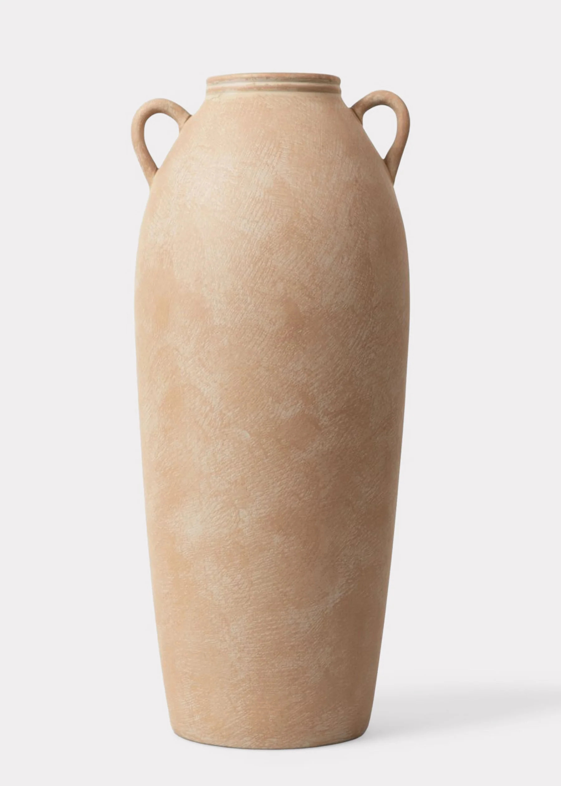 Tall Terra Cotta Vase with Handles | Extra Tall Vases at Afloral.com | Afloral