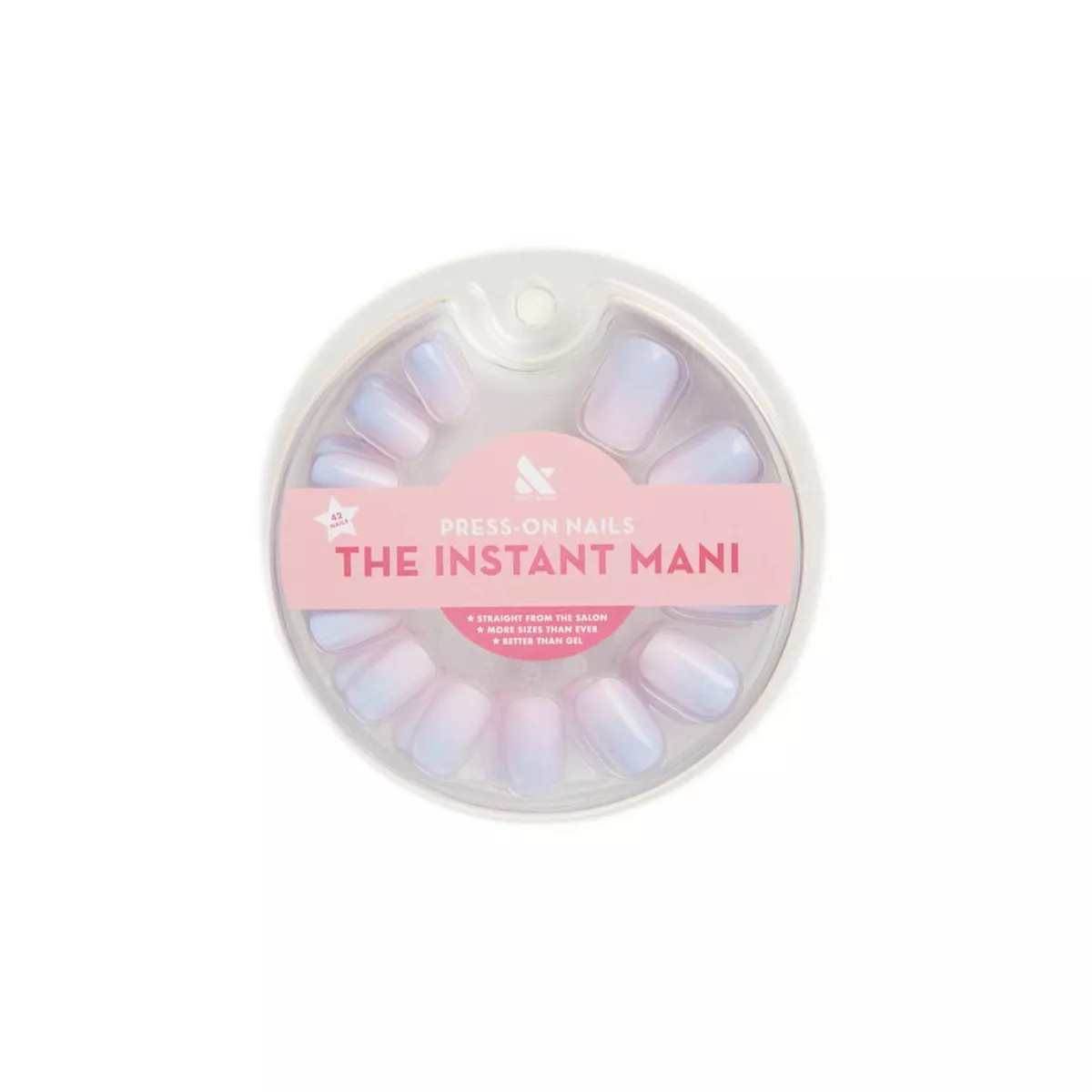 Olive & June Press-On Fake Nail - Squoval - Lavender Dream - S - 42ct | Target