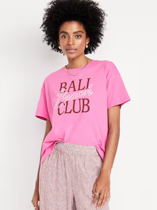 Vintage Crew-Neck Graphic T-Shirt | Old Navy | Old Navy (US)