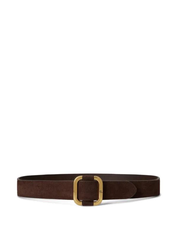 suede slide-buckle belt | Farfetch Global
