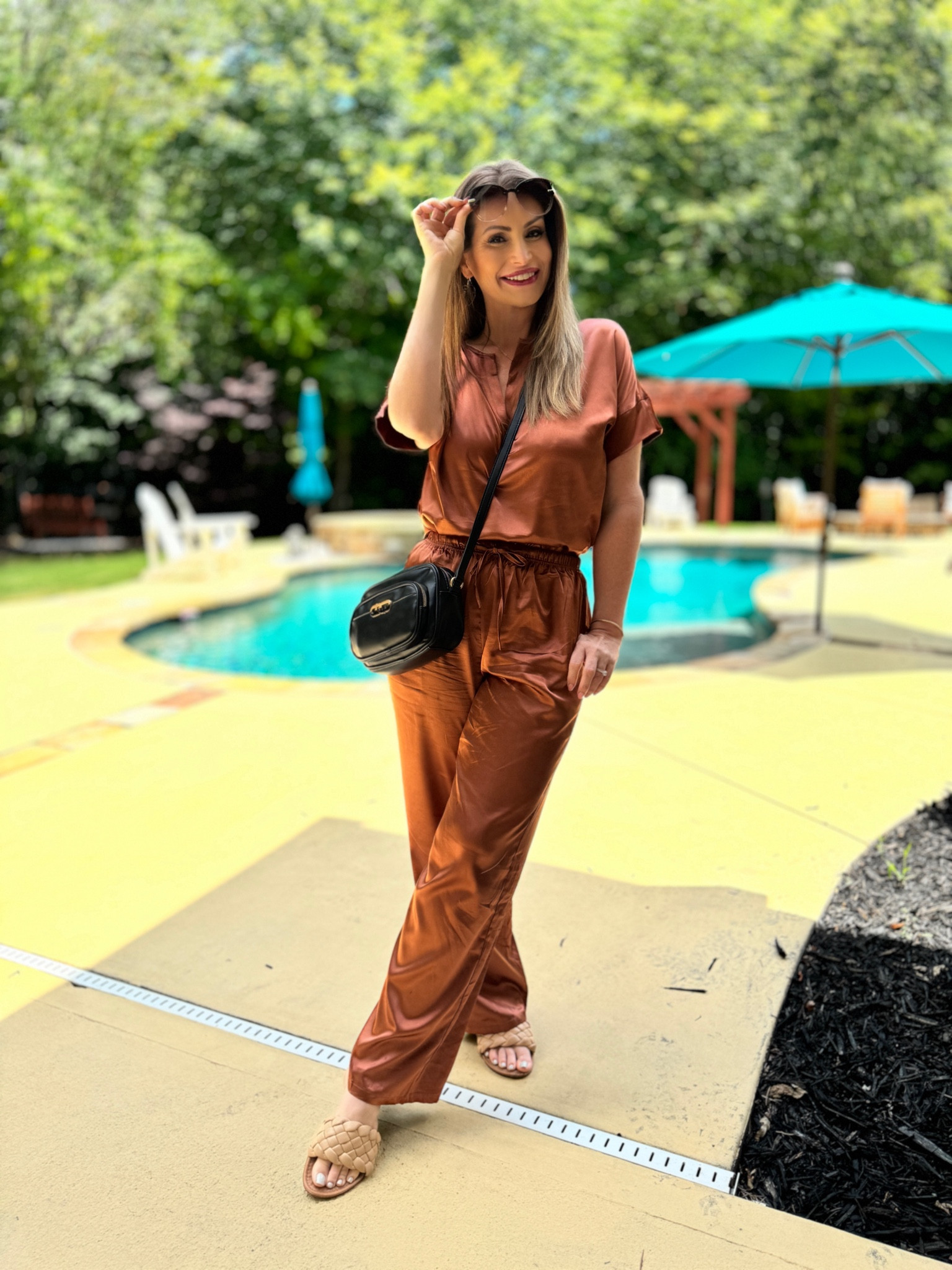 Literally so in love with this 2 piece set. Not only is it comfortable but it’s gorgeous and versatile. Pair with heels? And you’re perfectly dressed for business. Flats and you’re perfectly dressed for casual  

#LTKStyleTip #LTKOver40 #LTKSummerSales