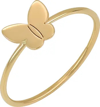 Bony Levy 14K Gold Butterfly Stacking Ring | Nordstrom | Nordstrom