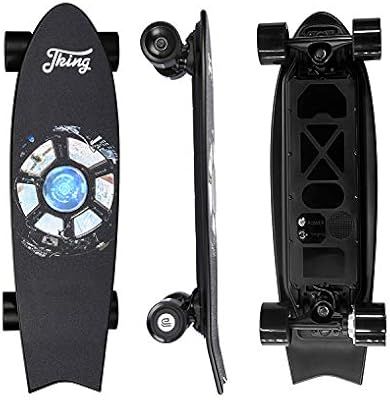 JKING Electric Skateboard Electric Longboard with Remote Control Skateboard,350W Hub-Motor,15.5 M... | Amazon (US)