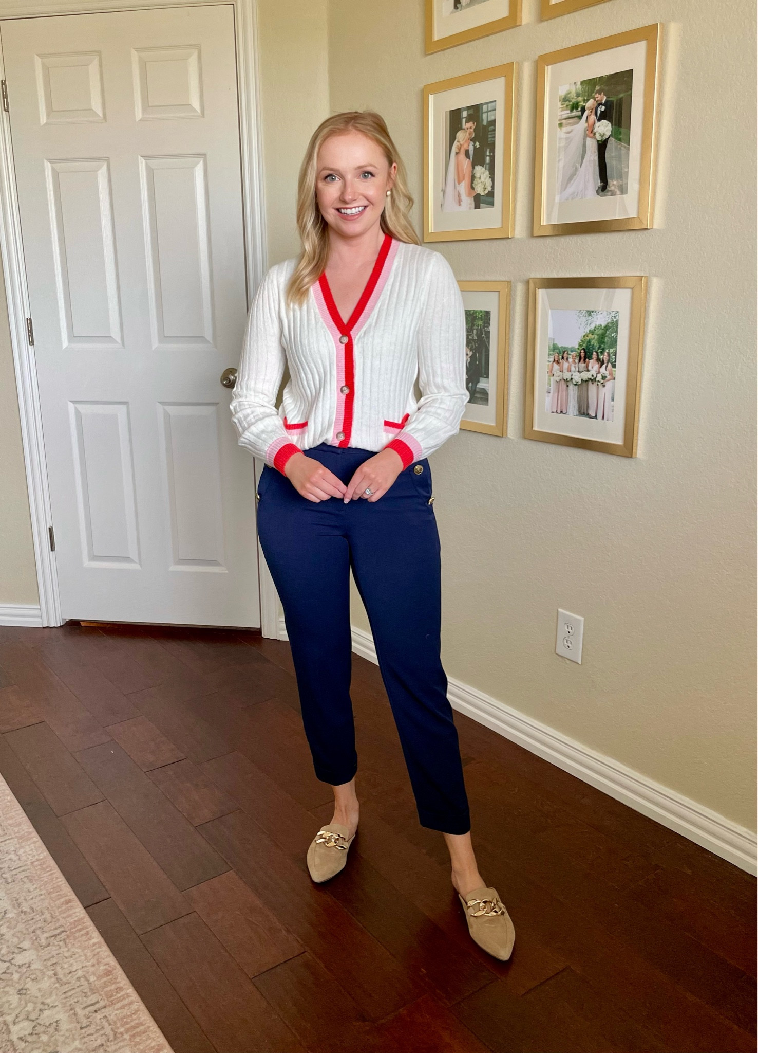 Wearing an XSP in cardigan and 2P in pants! 

#LTKstyletip #LTKworkwear #LTKFind