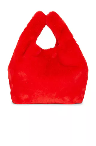 Jakke Bertha Faux Fur Bag in Red … curated on LTK