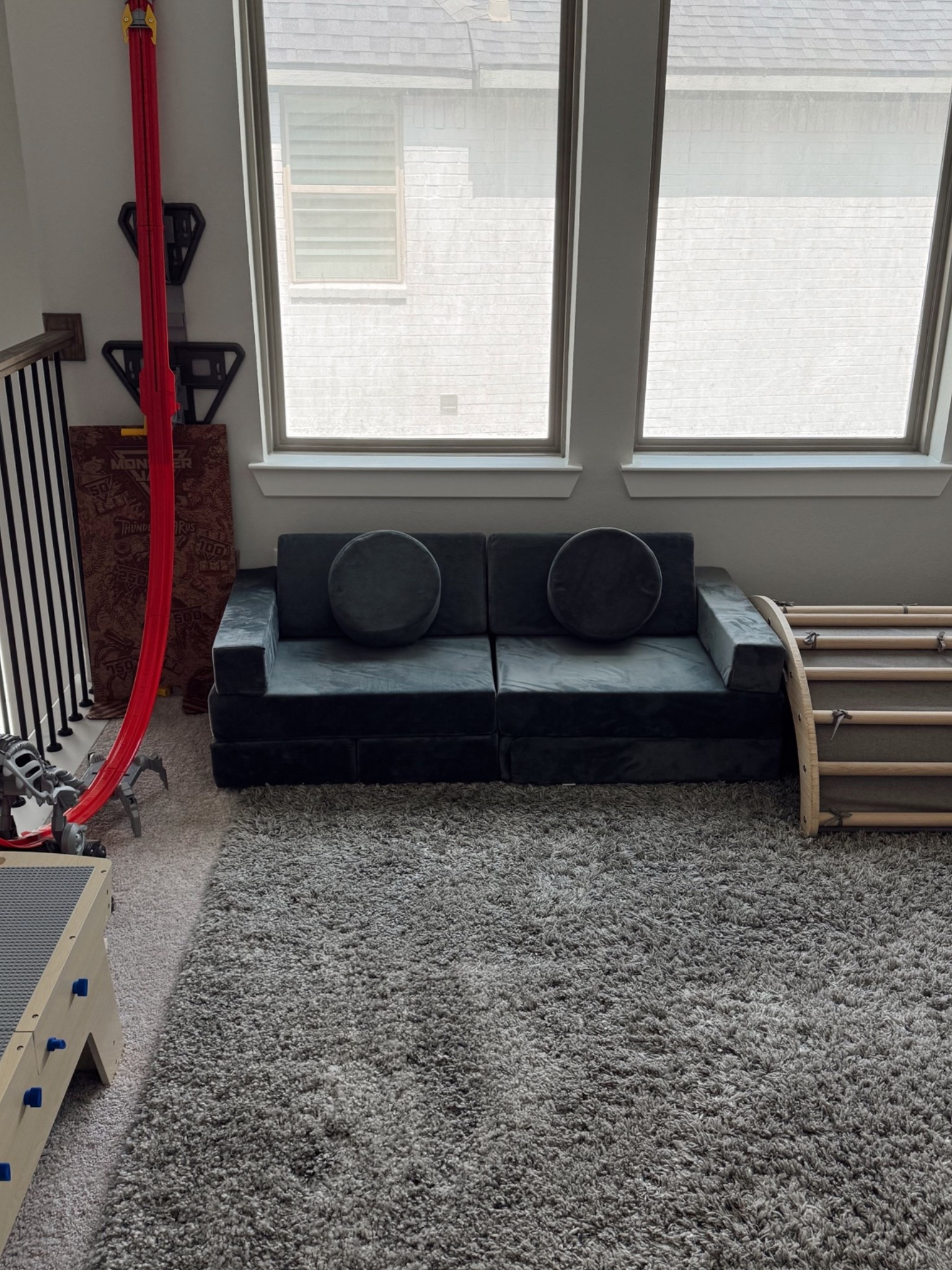Multifunctional kids toy!👏🏻 the kids cushions have been used for indoor obstacle courses, fort making, and using as an actual seat! Would make a great gift for any toddler🩶 (come in a bunch of colors)

#LTKBaby #LTKKids #LTKmomlife