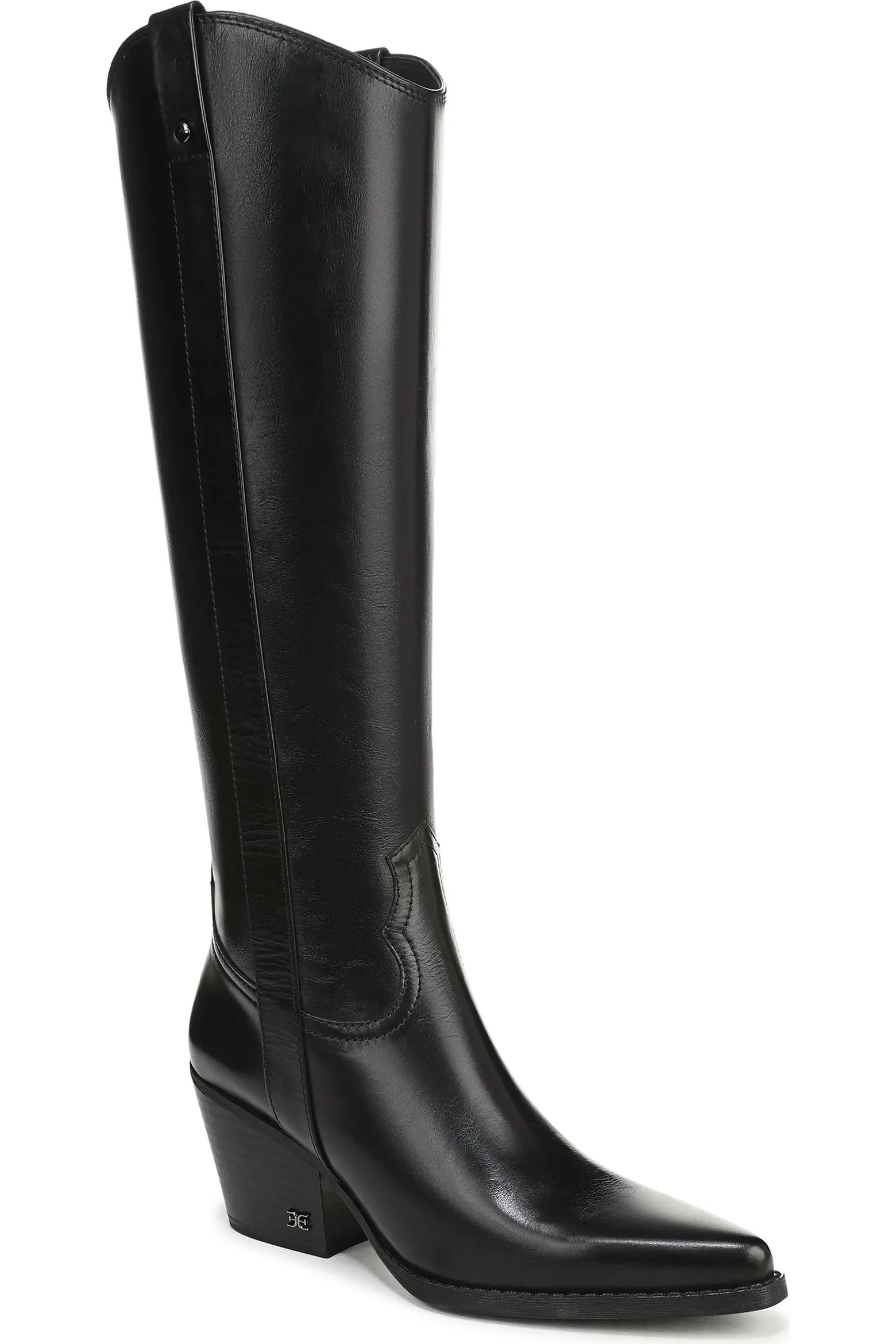 Sam Edelman Wyatt Knee High Western Boot (Women) | Nordstrom | Nordstrom