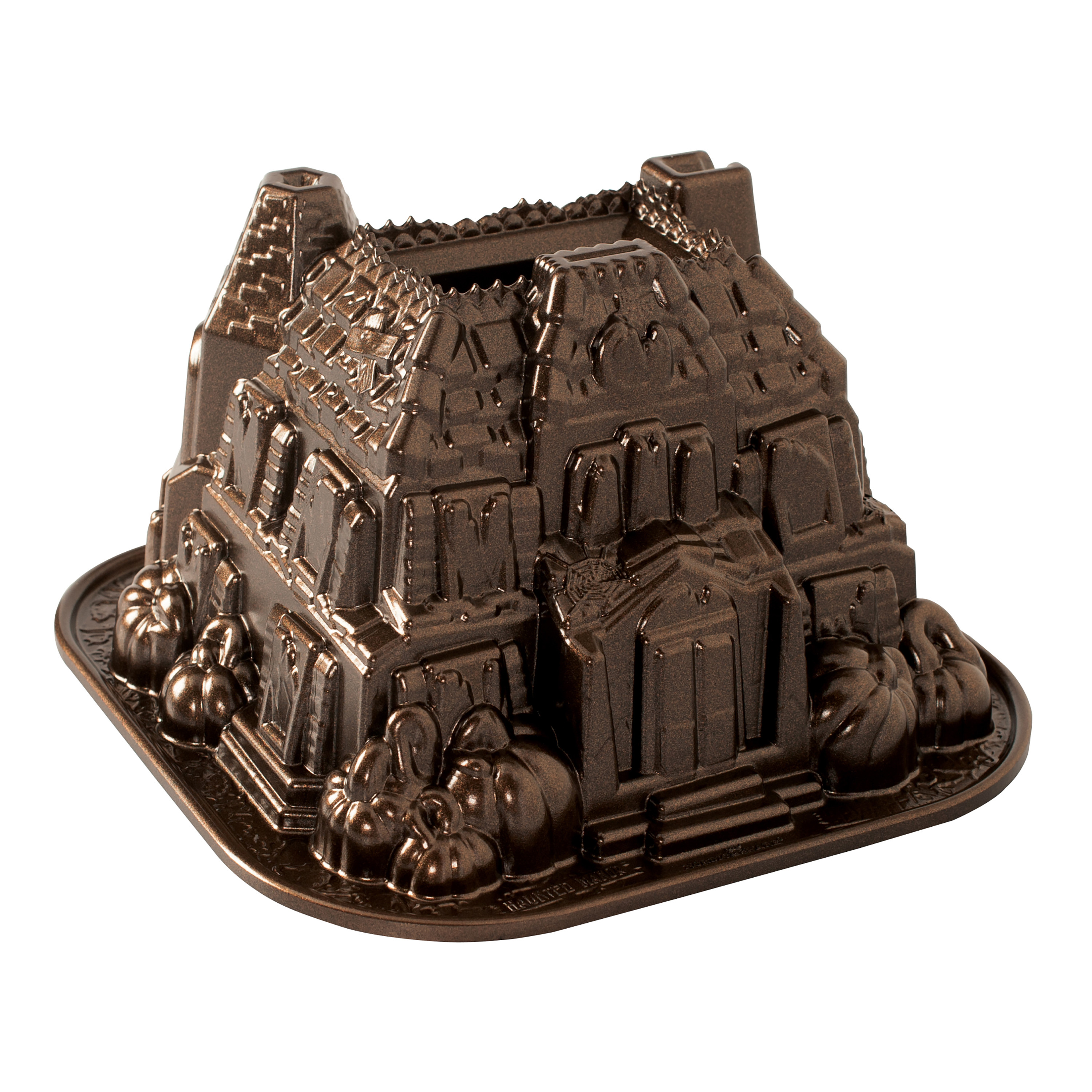 Nordic Ware Nonstick Aluminum Haunted Manor Bundt Pan | World Market