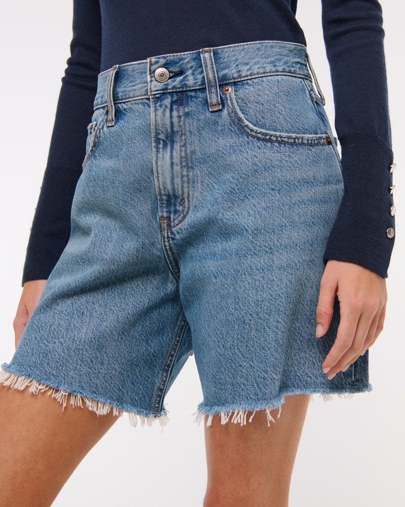 High Rise Loose Short | Abercrombie & Fitch (US)
