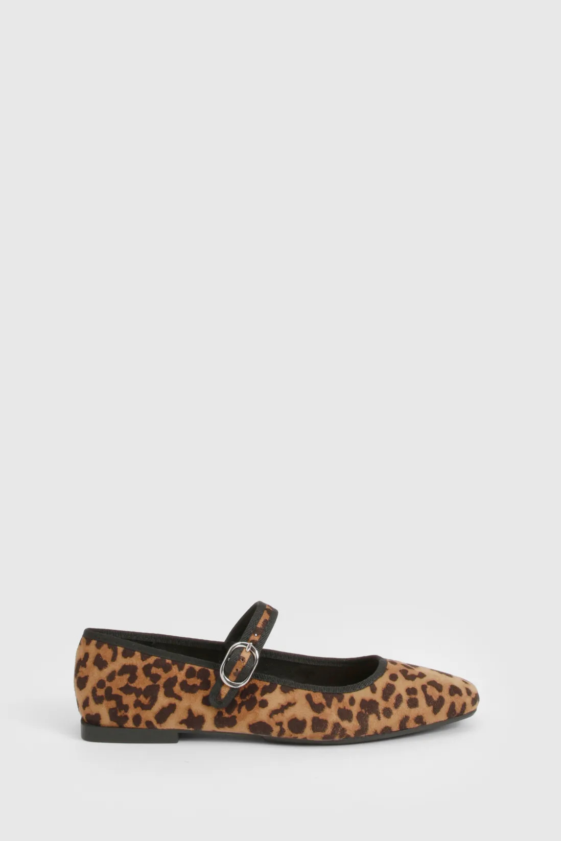 Flats | Leopard Print Mary Jane Ballets | boohoo | Boohoo.com (UK & IE)