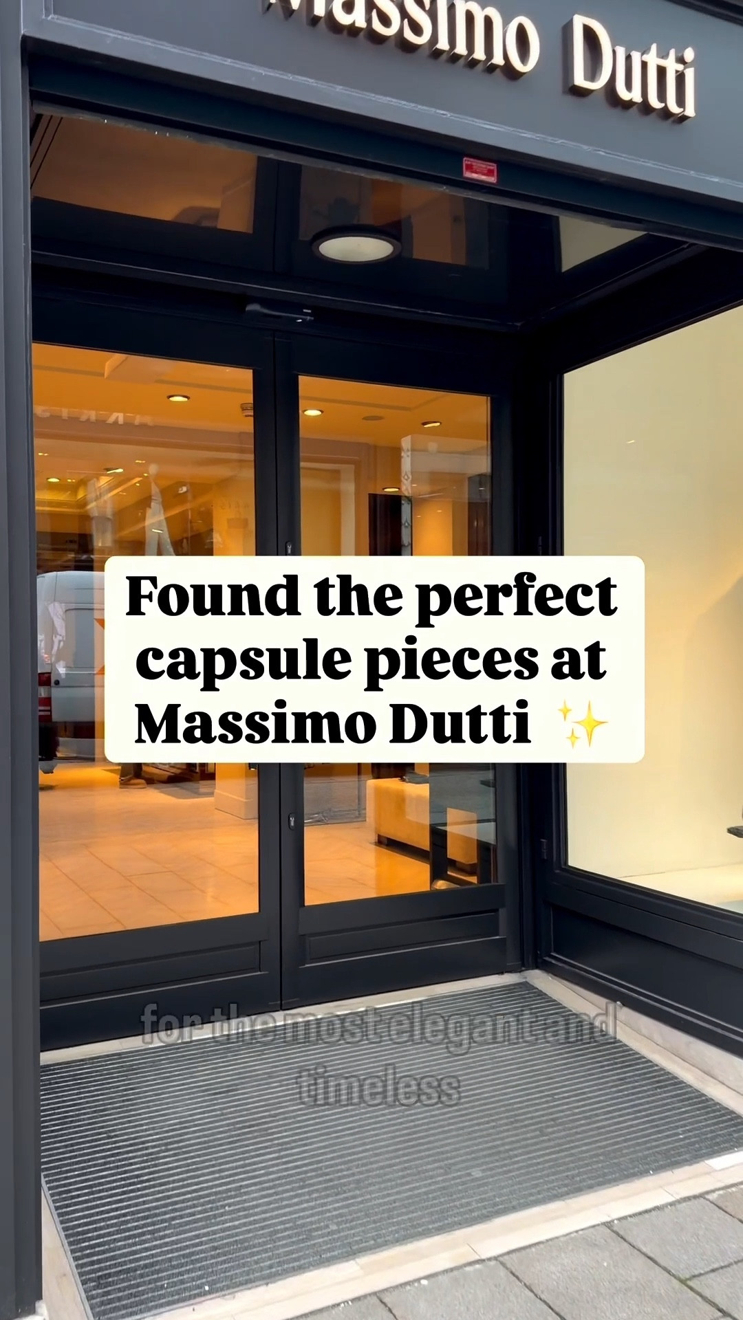 Διαχρονική κομψότητα στο Massimo Dutti. ✨ 

Βρήκα τα απόλυτα κομμάτια της σεζόν για μια ολοκληρωμένη γκαρνταρόμπα—από ποιοτικά μάλλινα πλεκτά και παντελόνια μέχρι την πιο ονειρεμένη κάπα. 

~~~~~~~~~~~~~~~~~~~~~~~~~

Timeless elegance at Massimo Dutti. ✨ 

Found the ultimate investment pieces, from premium wool knits and pants to the dreamiest cape. 



#MassimoDutti #QuietLuxury #CapsuleWardrobe #OldMoneyAesthetic #ClassyStyle

#LTKeurope #LTKworkwear #LTKwinter