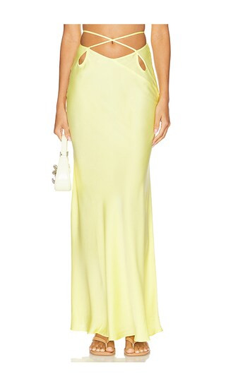Marli Maxi Skirt in Canary Yellow | Revolve Clothing (Global)