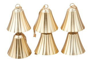 CANVAS The Night Before Christmas Trend Collection Metal Jingle Bells Ornament, 6-pk | Canadian Tire