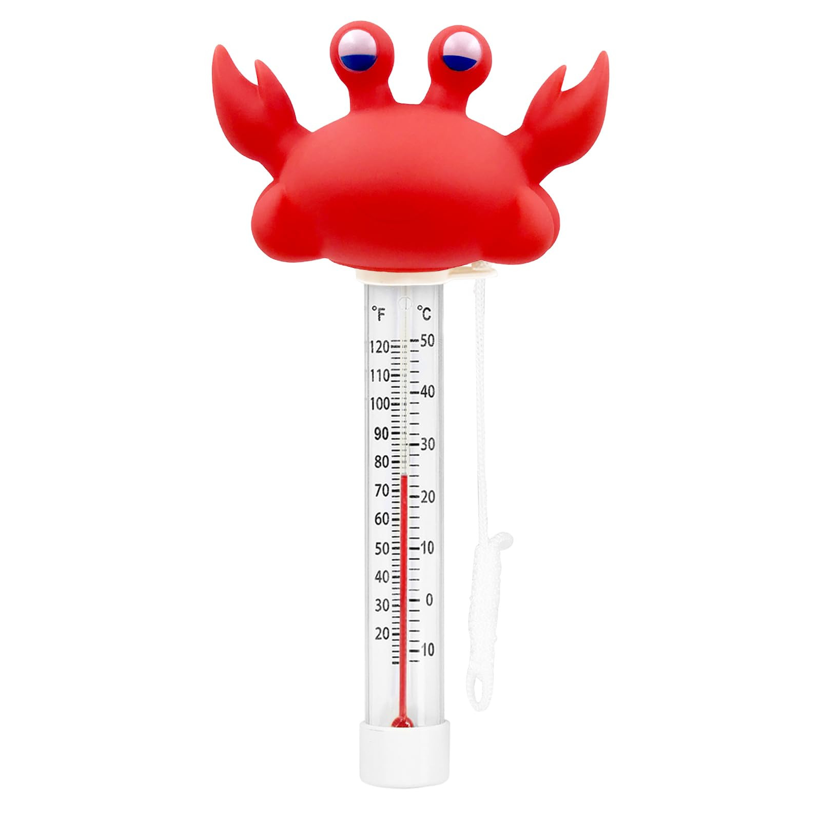 XY-WQ Floating Pool Thermometer, Large Size Easy Read for Water Temperature with String - Swimmin... | Amazon (US)