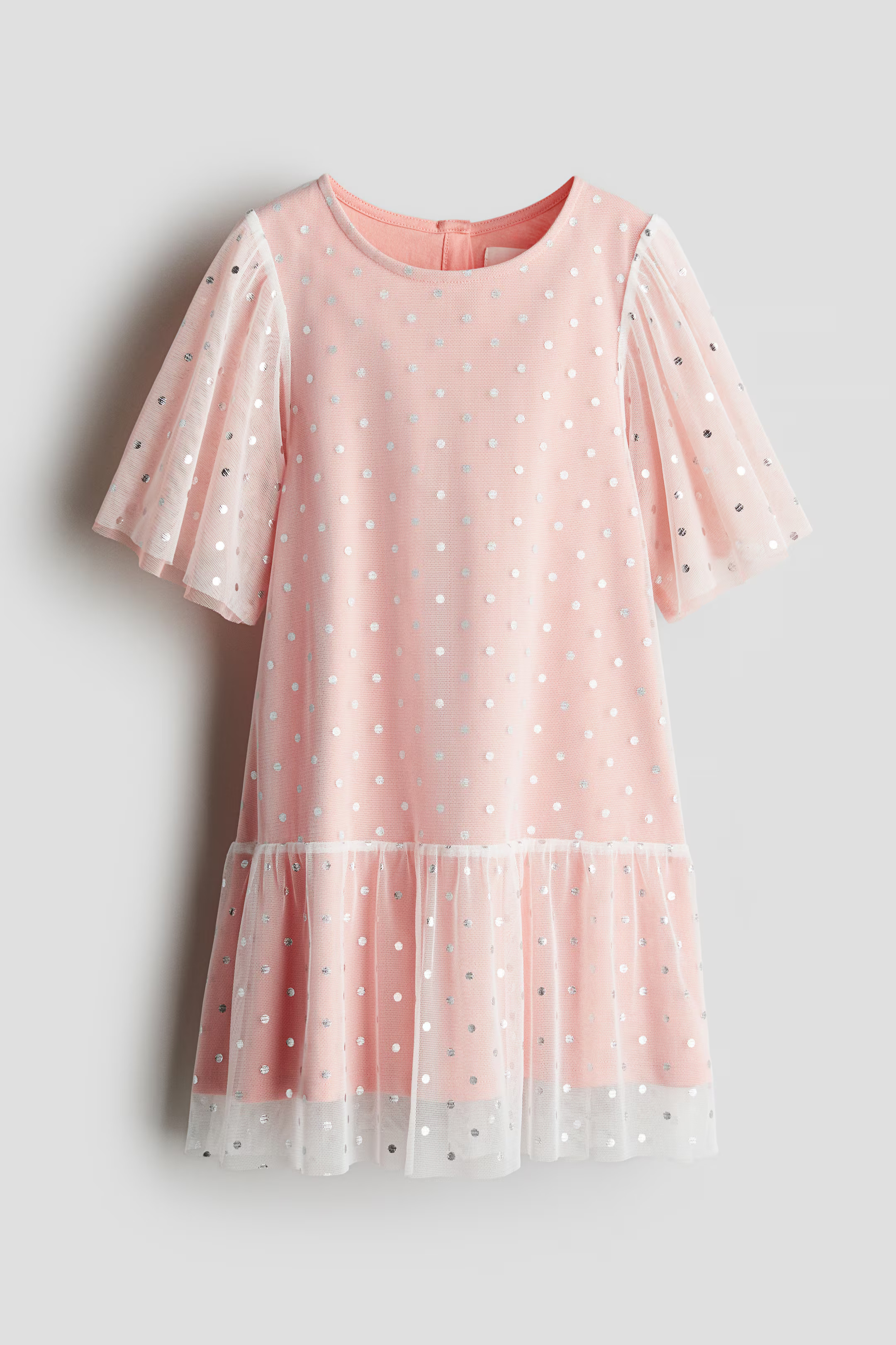 Foil-Print Tulle Dress | H&M (US + CA)
