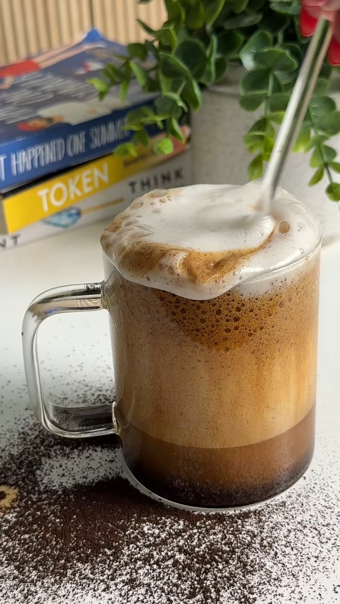 Laced up for a library run… and then, cue the downpour. So I stayed in and made a whipped cinnamon toast latte instead ☕✨ Rainy days = cozy drinks and slower mornings 📚🌧️ #WhippedCoffee #HomeCafeVibes #RainyDayLatte #CoffeeAtHome #LatteLovers #IJustCameForTheFood

#LTKFamily #LTKSeasonal #LTKHome