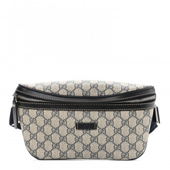 GUCCI

GG Supreme Monogram Belt Bag Navy | Fashionphile