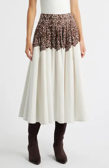 THE GREAT. The Regency Pleated Maxi Skirt | Nordstrom | Nordstrom