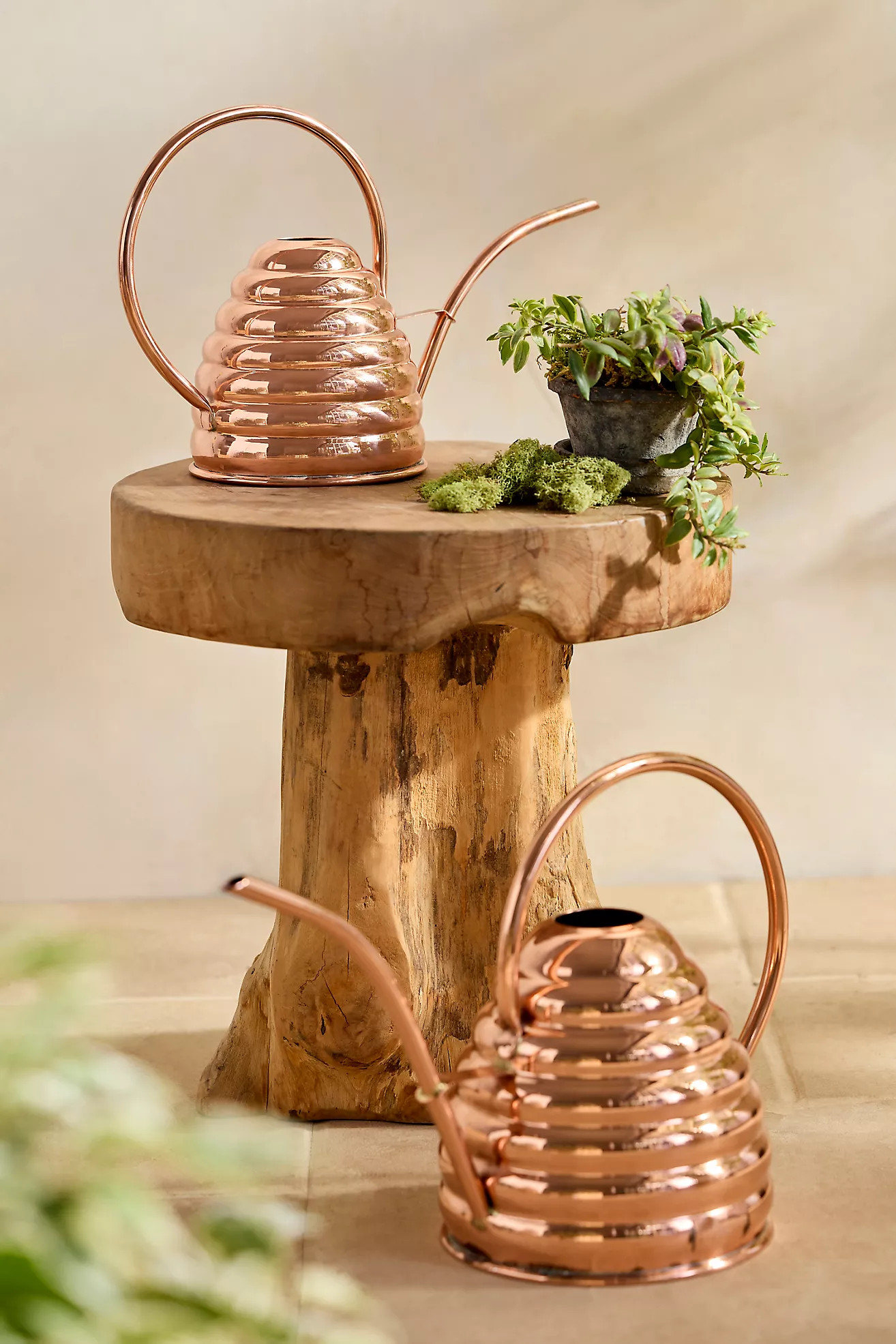 Copper Beehive Watering Can | Terrain