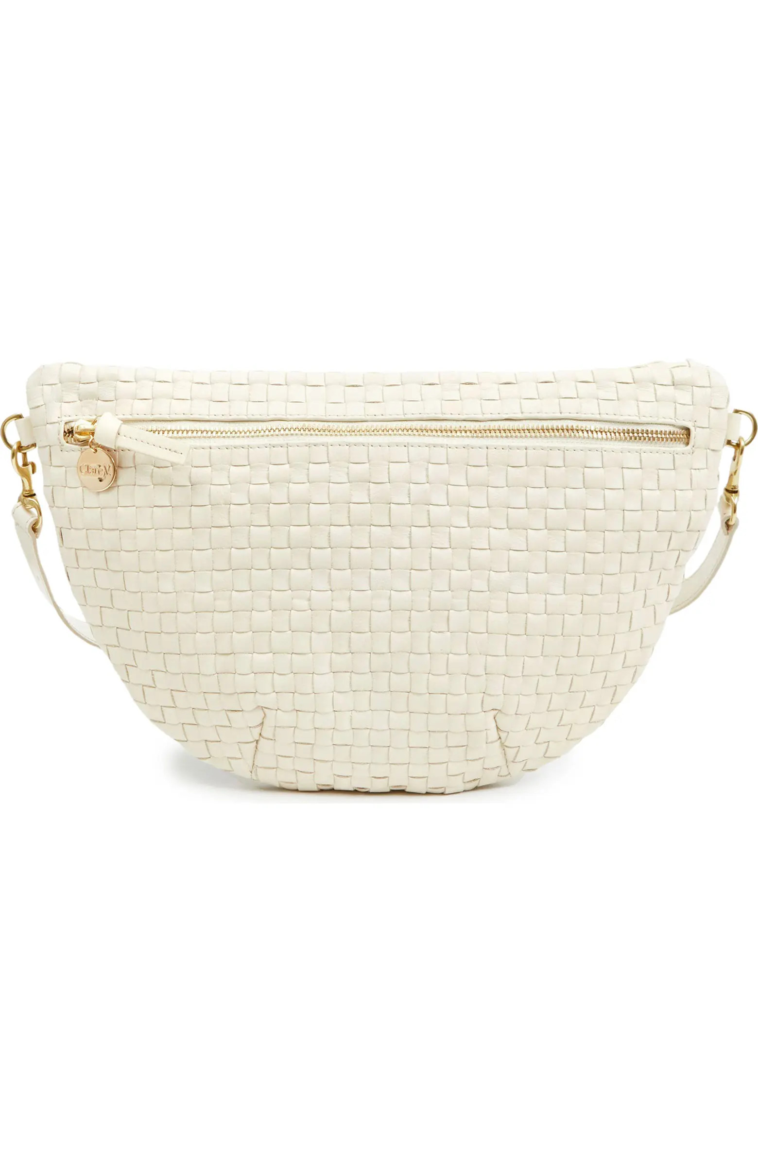 Grande Woven Leather Belt Bag | Nordstrom