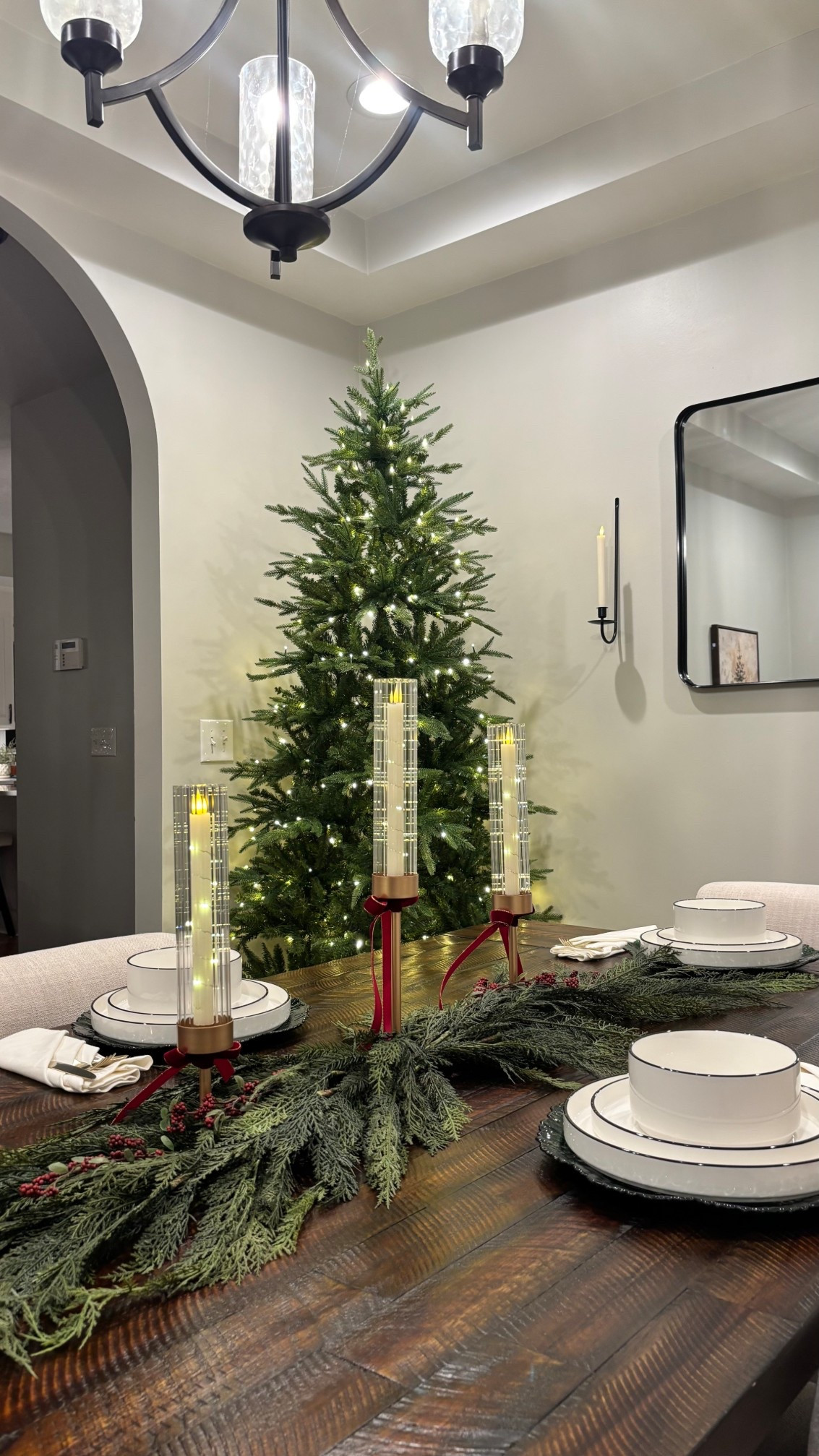 Gorgeous candle holders.. a soft matte gold finish with fluted glass.
I'm pairing them with these flameless Cone Candle, Patented Starlight String, and they look amazing! These flameless candles are so pretty. They just sparkle! They will be beautiful for Christmas or any occasion. 

#christmasdecor #christmas


#LTKHome #LTKHoliday #LTKStyleTip